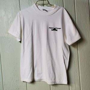 Peace frogs tee